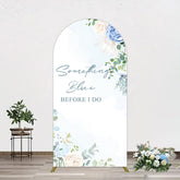 Lofaris Something Blue Before I Do Wedding Arch Backdrop